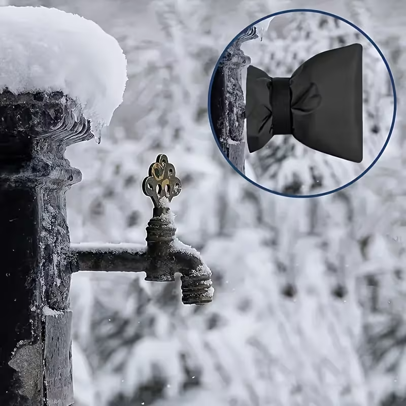 4-Pack Winter Faucet Covers, Outdoor Garden Tap Insulation Covers for Freeze Protection