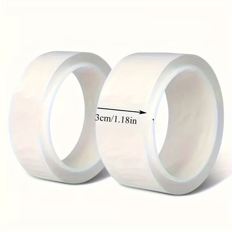 3-Roll Winter Draft Seal Tape, 1.18-Inch Wide Adhesive Window Insulation Strip, 500cm