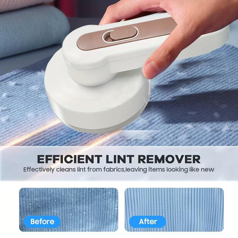 Electric Fabric Shaver and Lint Remover, Clothes Trimmer for Sweaters, Sofas & Fabrics